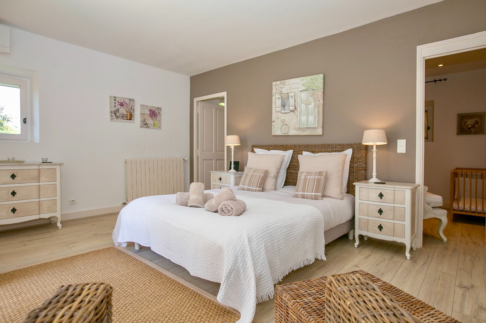 Bedroom at Mas Peyre in Provence 