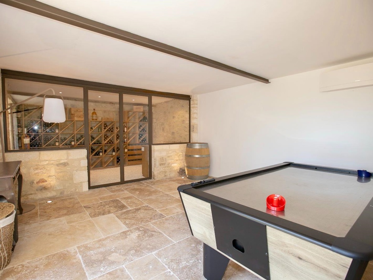 Games Room at Mas Peyre in Provence