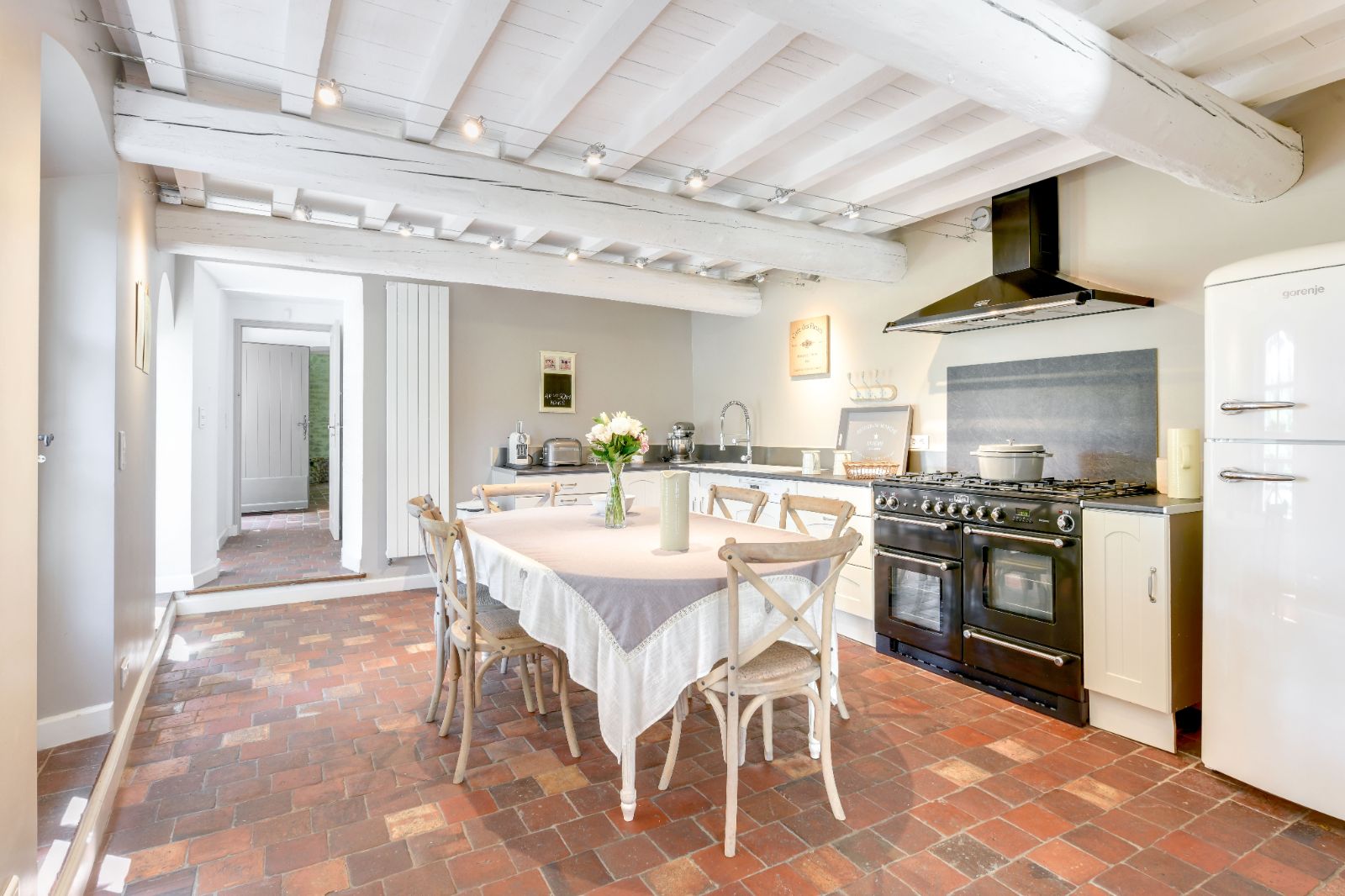 Small Kitchen at Mas Peyre in Provence 