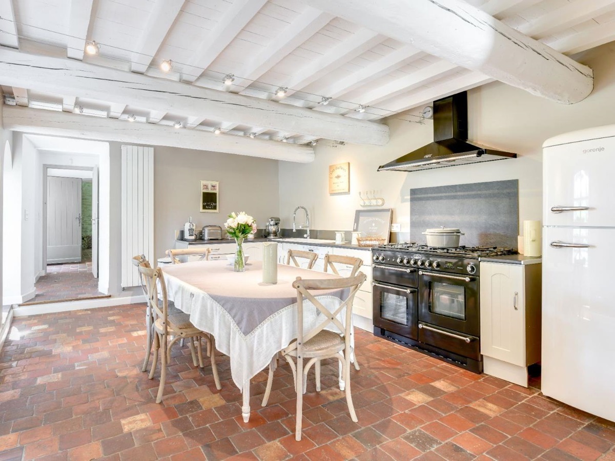 Small Kitchen at Mas Peyre in Provence