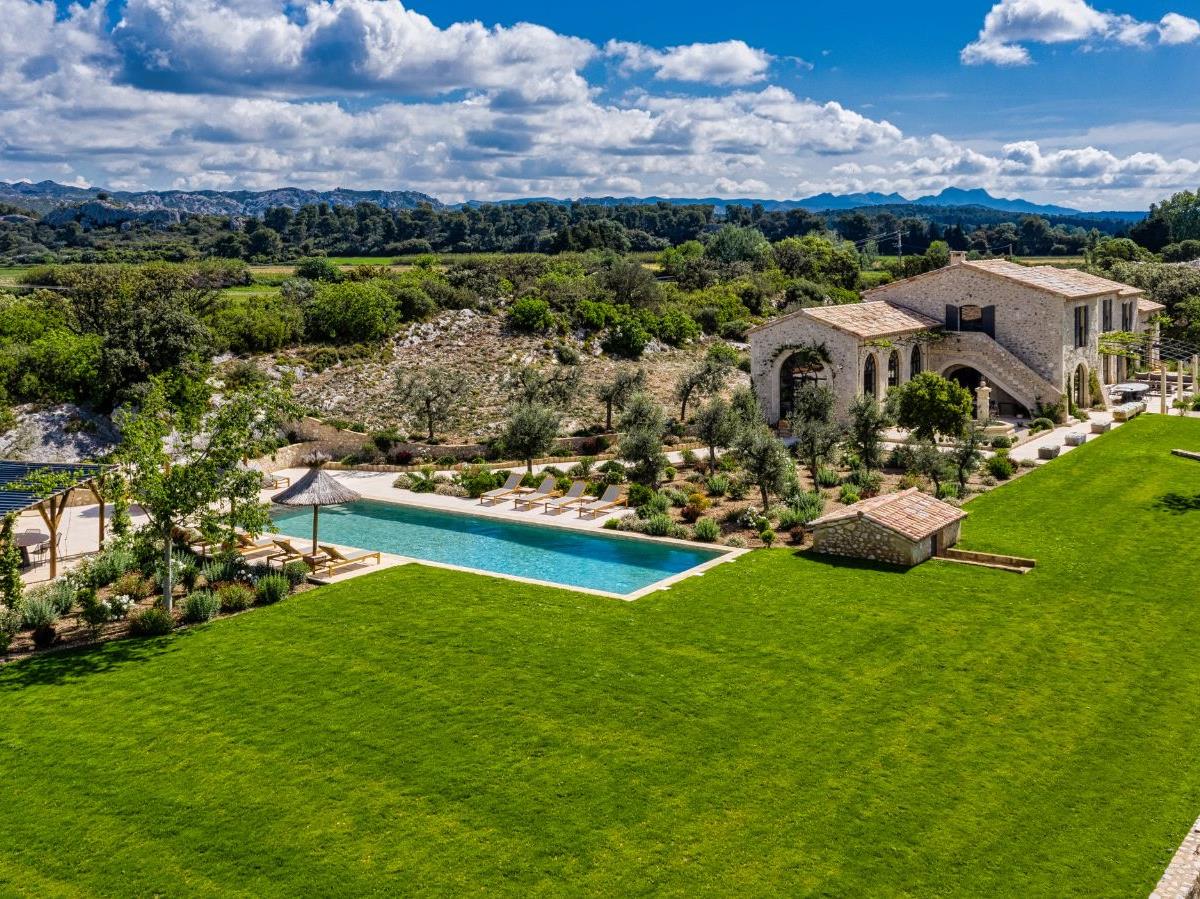 Exterior Gardens at Mas Provencal in Provence