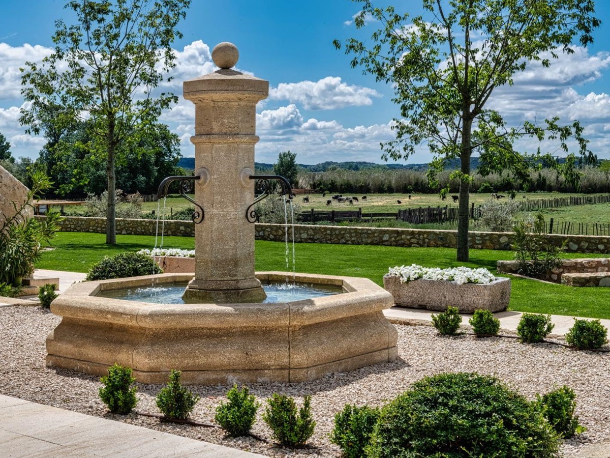 Fountain at Mas Provencal in Provence