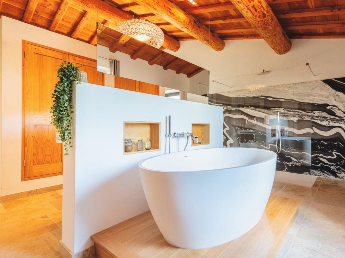Mater Bathroom at Mas Provencal in Provence