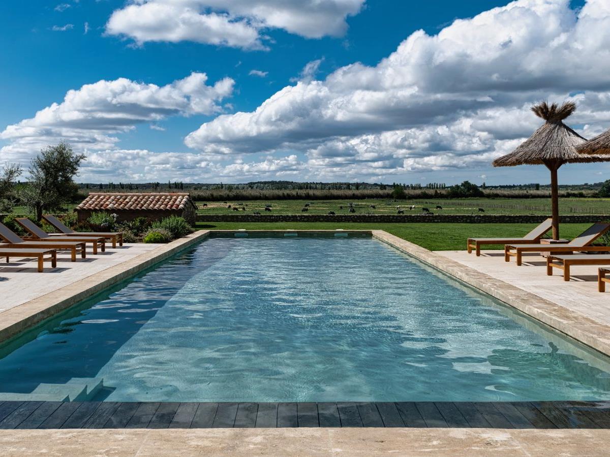 Swimming Pool at Mas Provencal in Provence