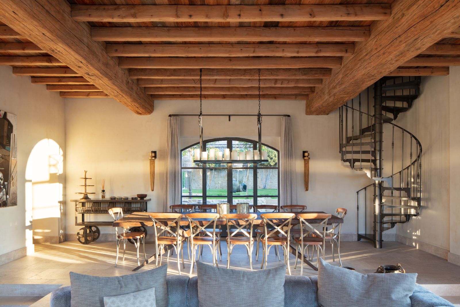 Dining Room at Villa Athena in Provence