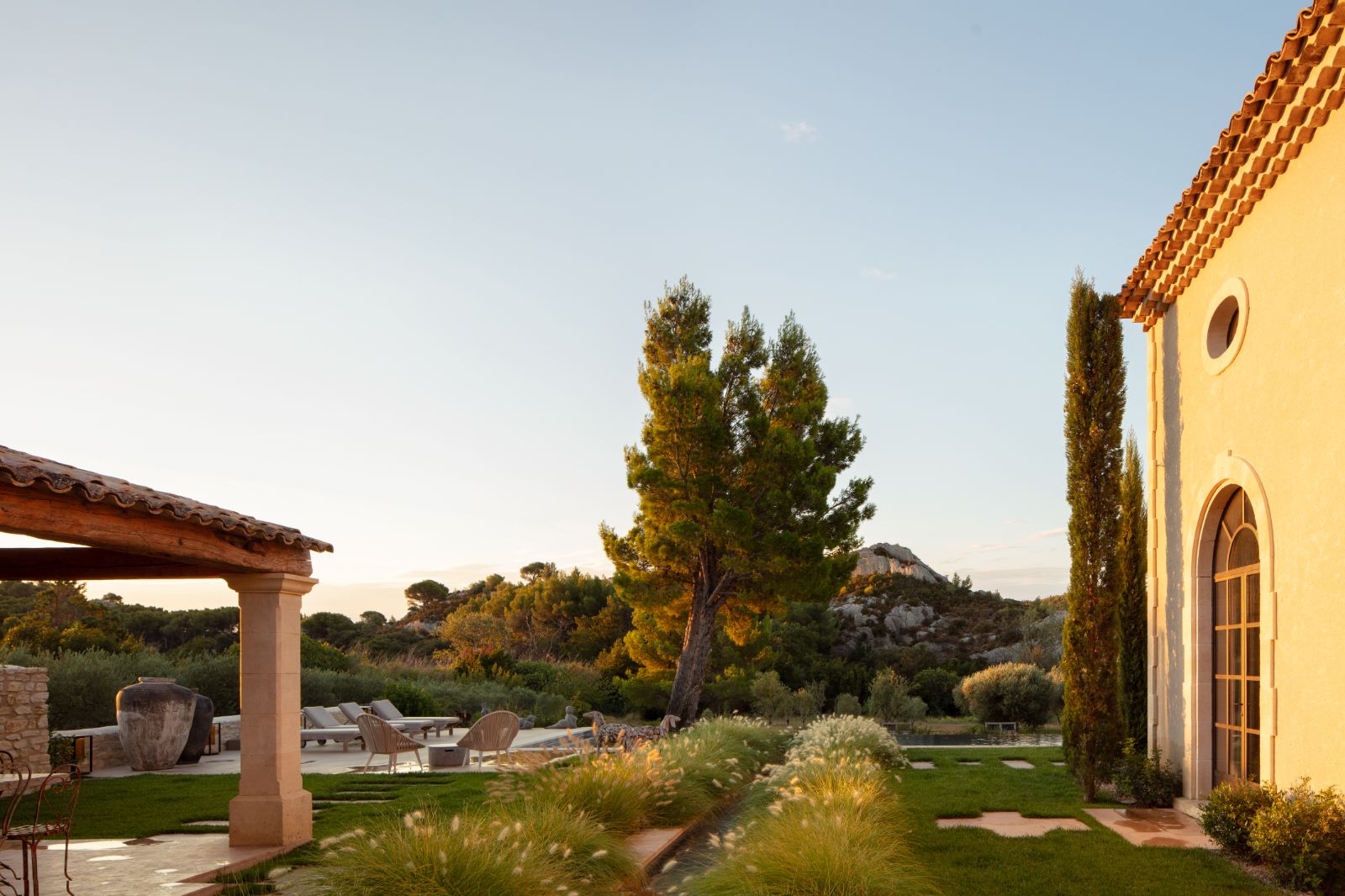 Gardens at Villa Athena in Provence