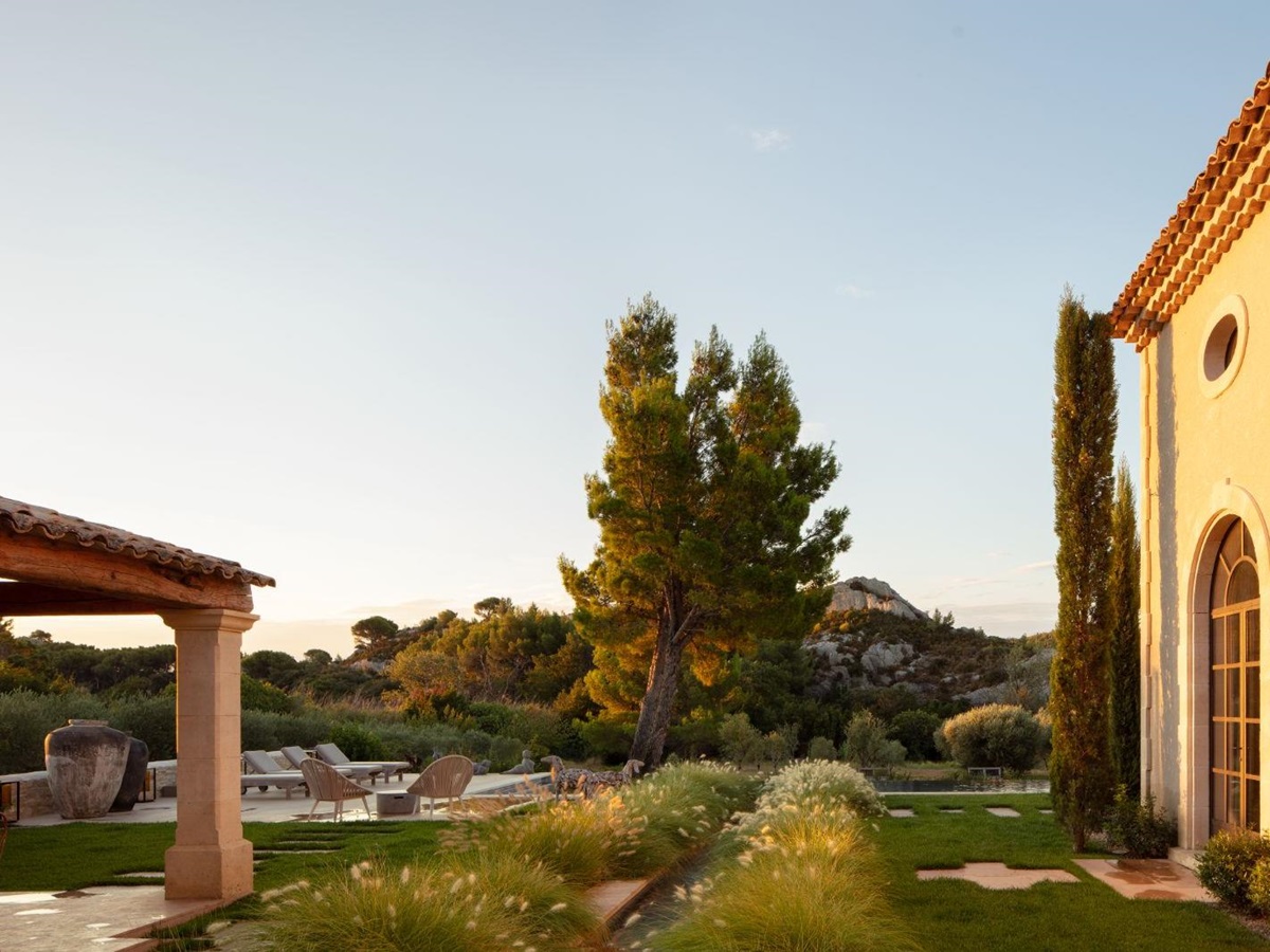 Gardens at Villa Athena in Provence