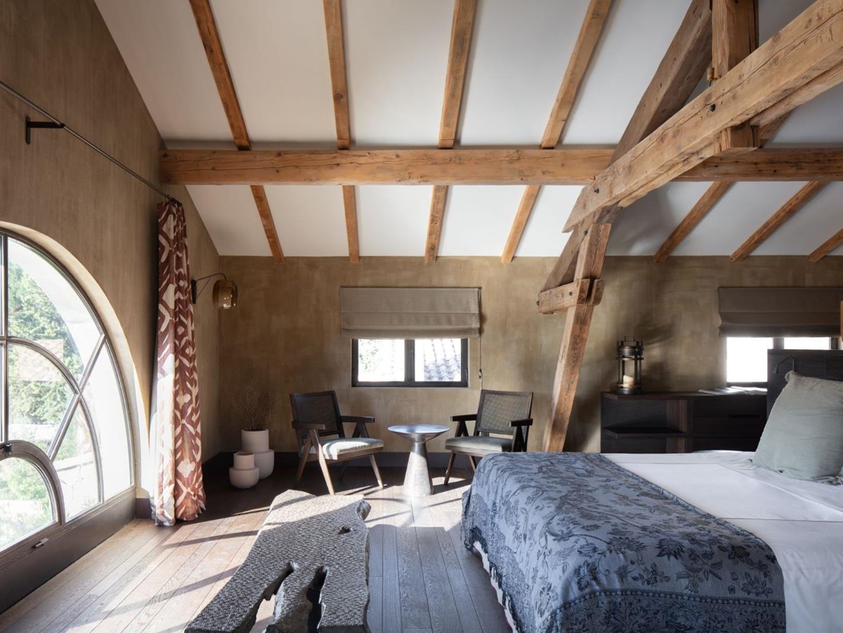 Master Bedroom at Villa Athena in Provence
