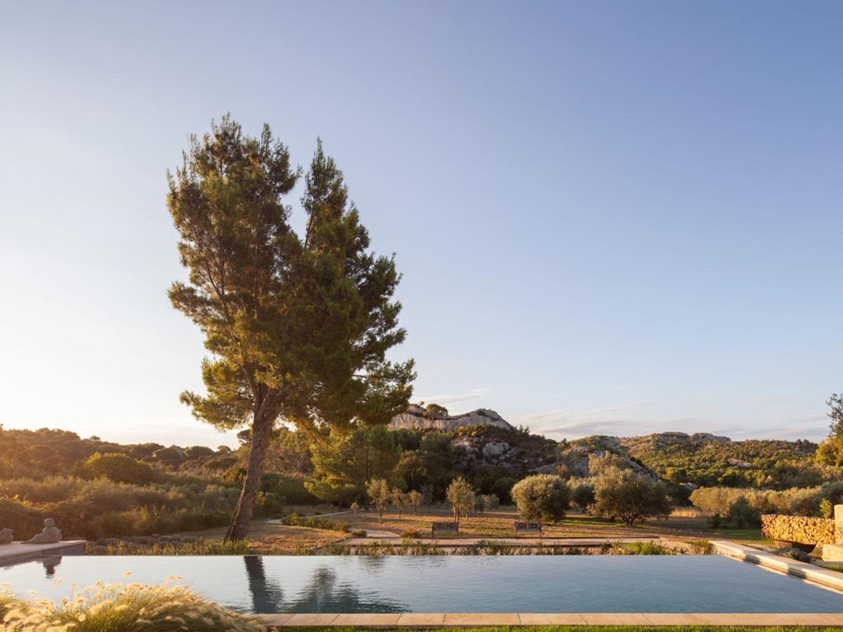 Pool View at Villa Athena in Provence