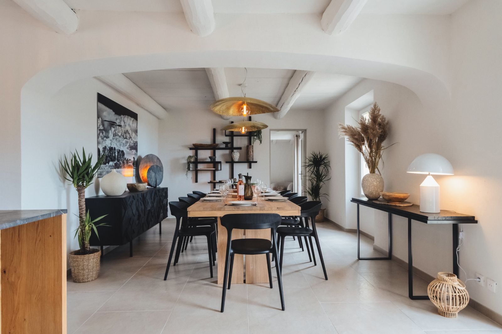 Dining Room at Villa Aurelia in Provence