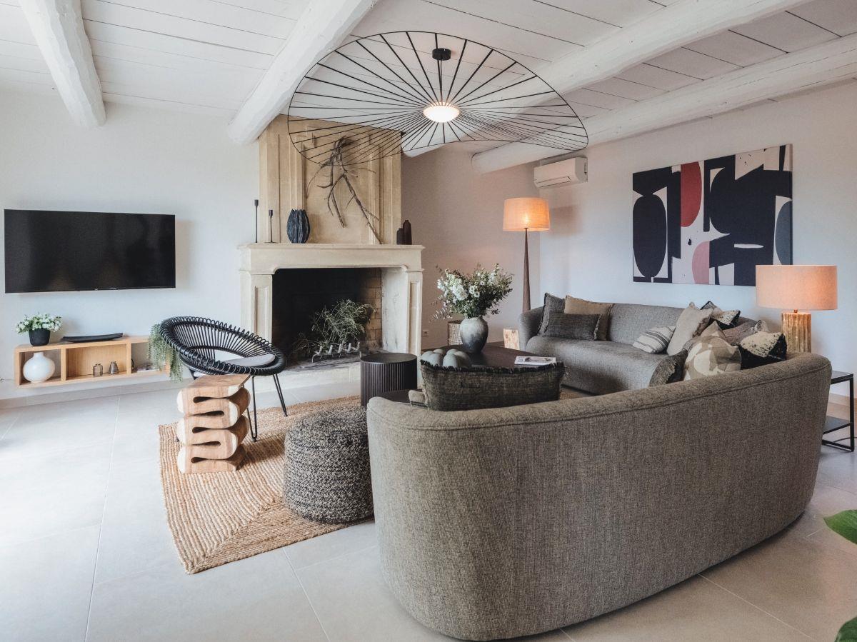 Living Room 1 at Villa Aurelia in Provence