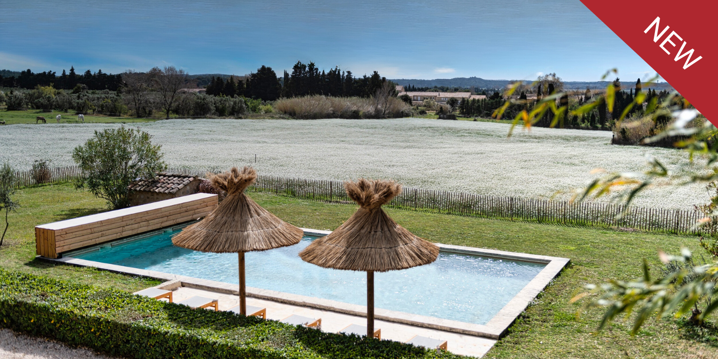 Pool view at Villa Aurelia Provence France