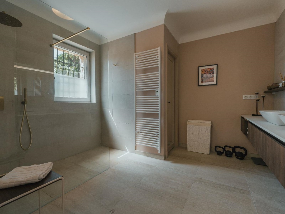 Bathroom at Villa Elise in Provence, France