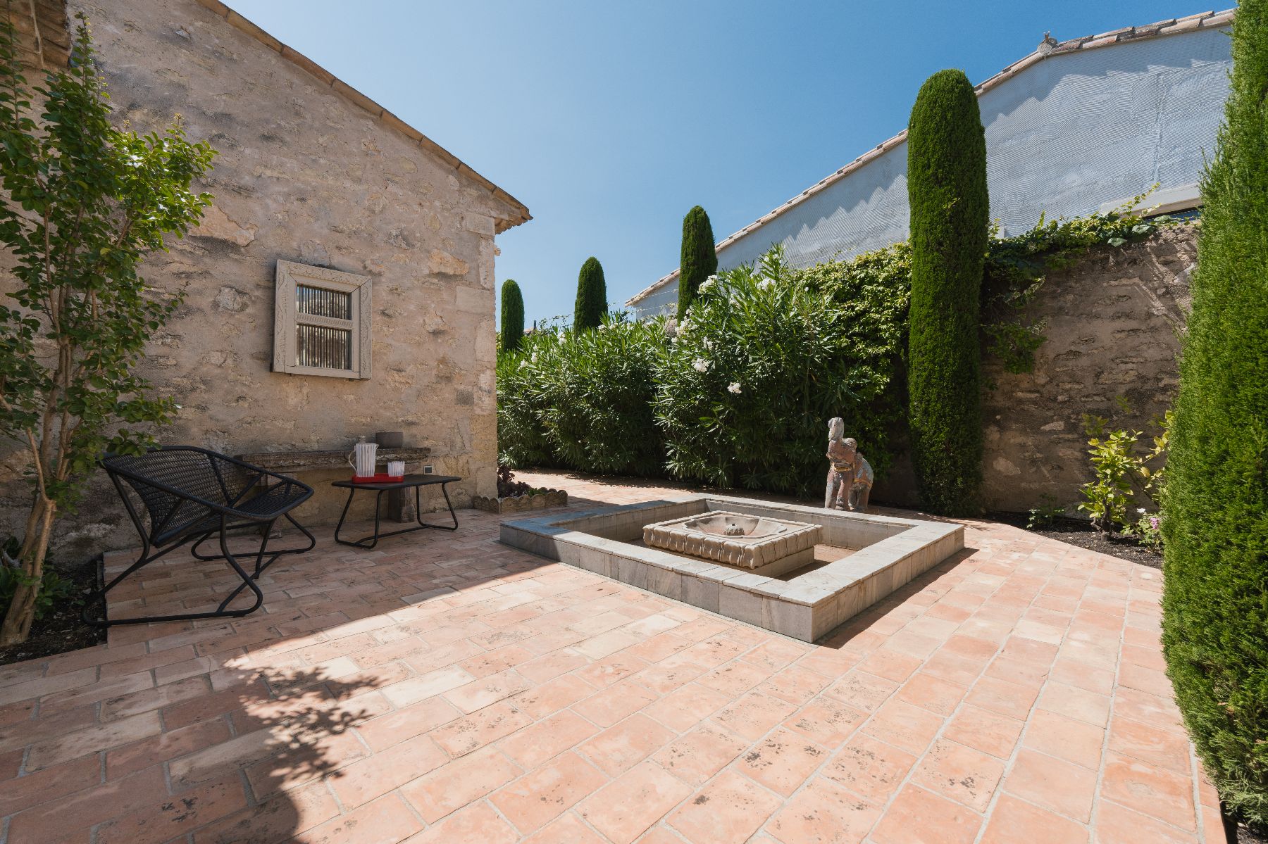 Garden at Villa Elise in Provence, France