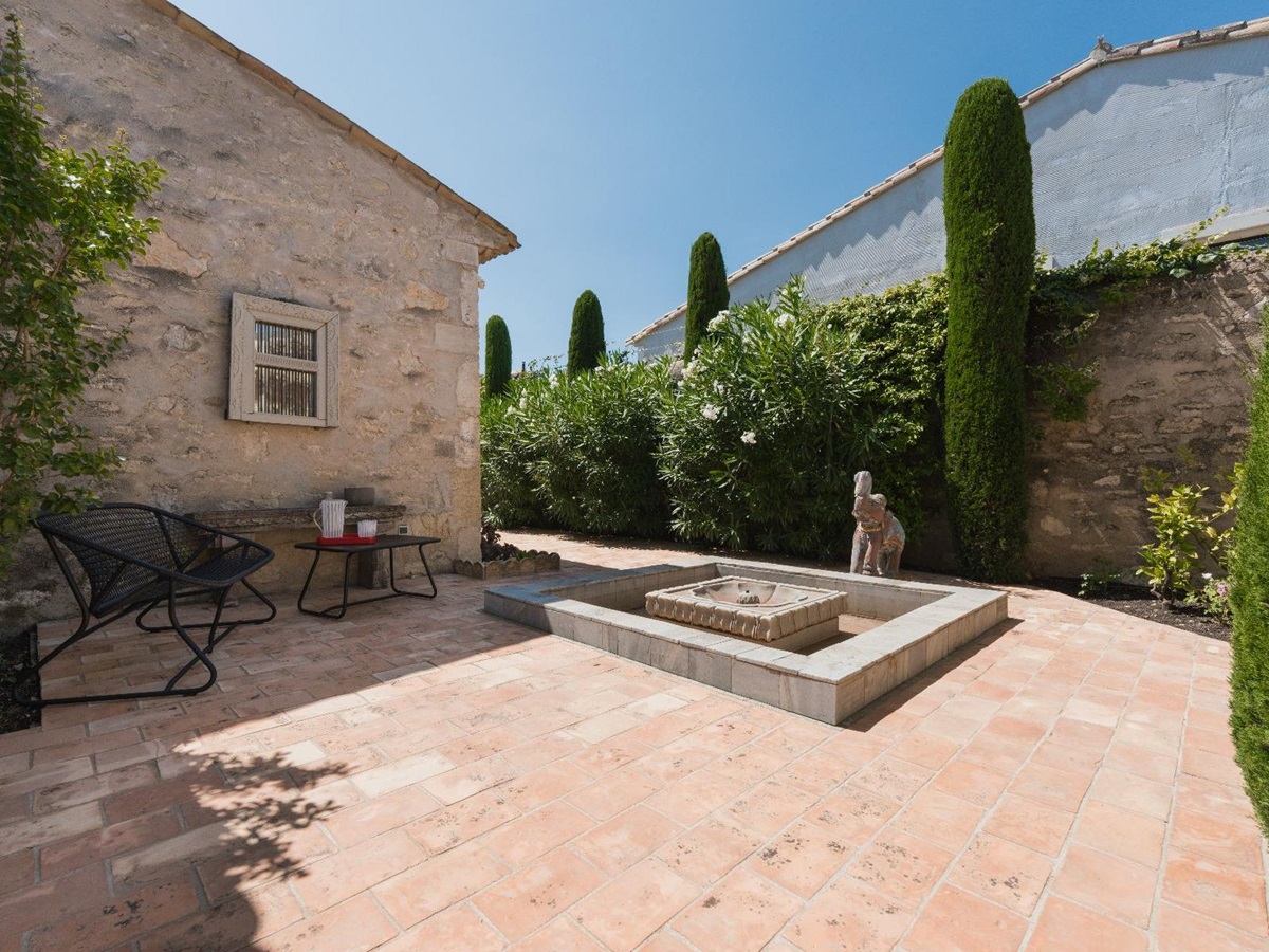 Garden at Villa Elise in Provence, France