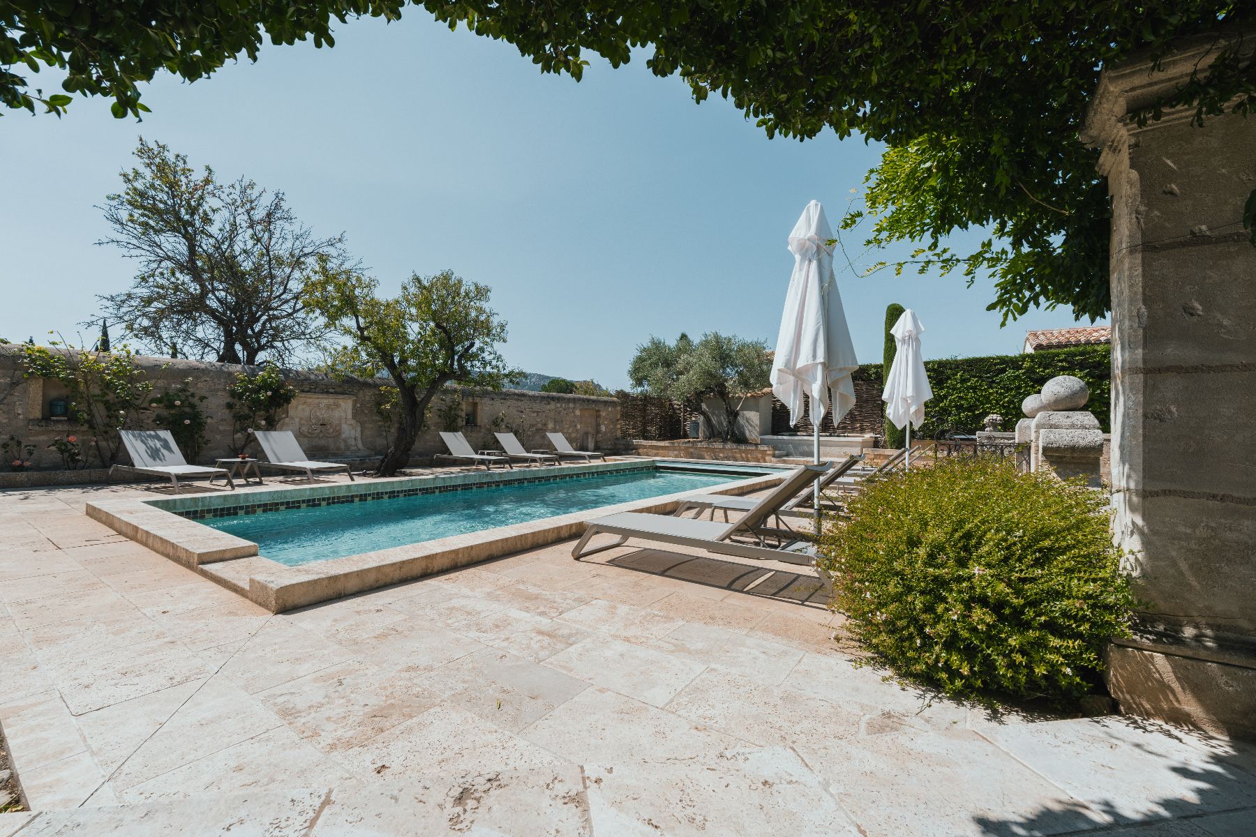 Pool at Villa Elise in Provence, France