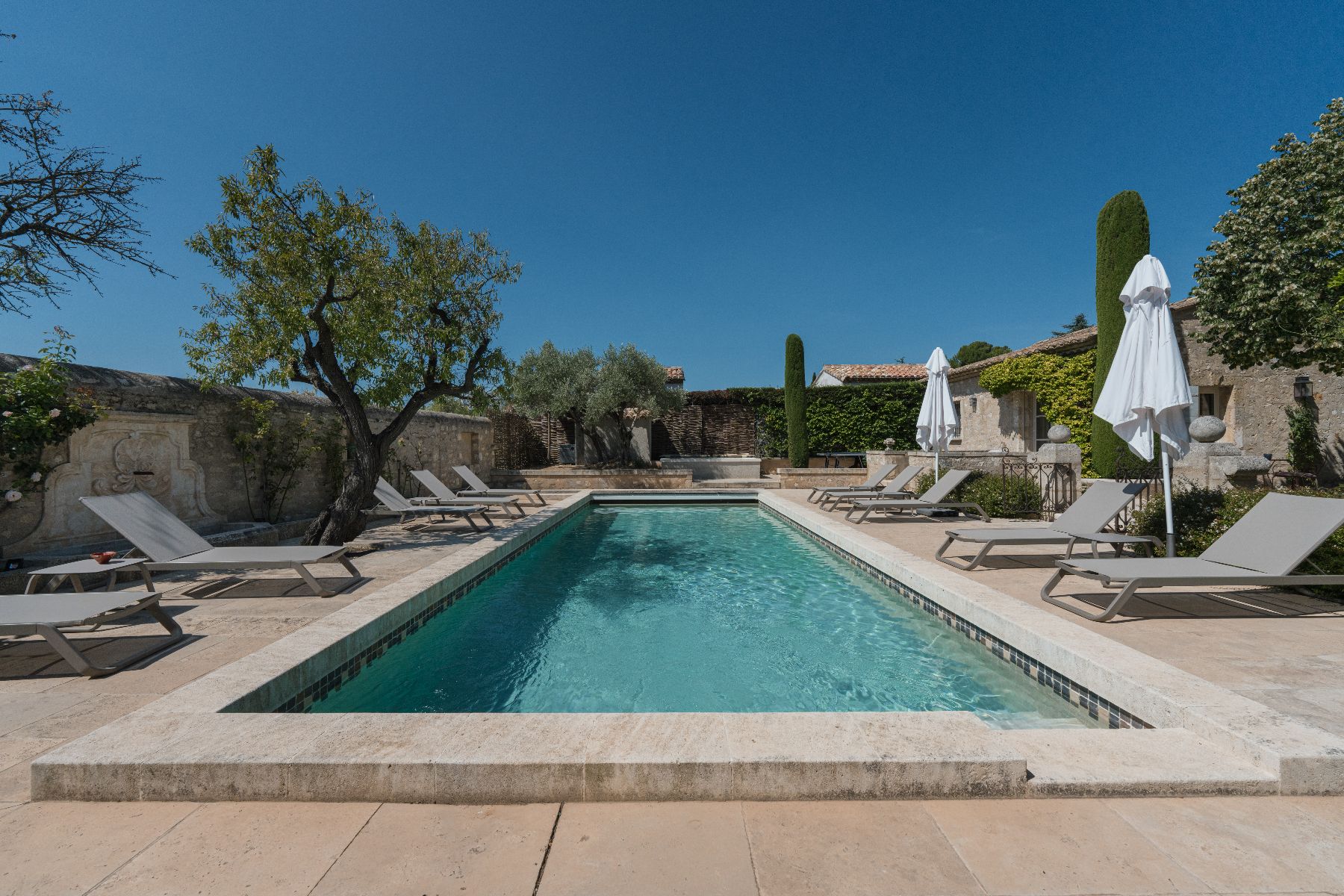 Pool at Villa Elise in Provence, France