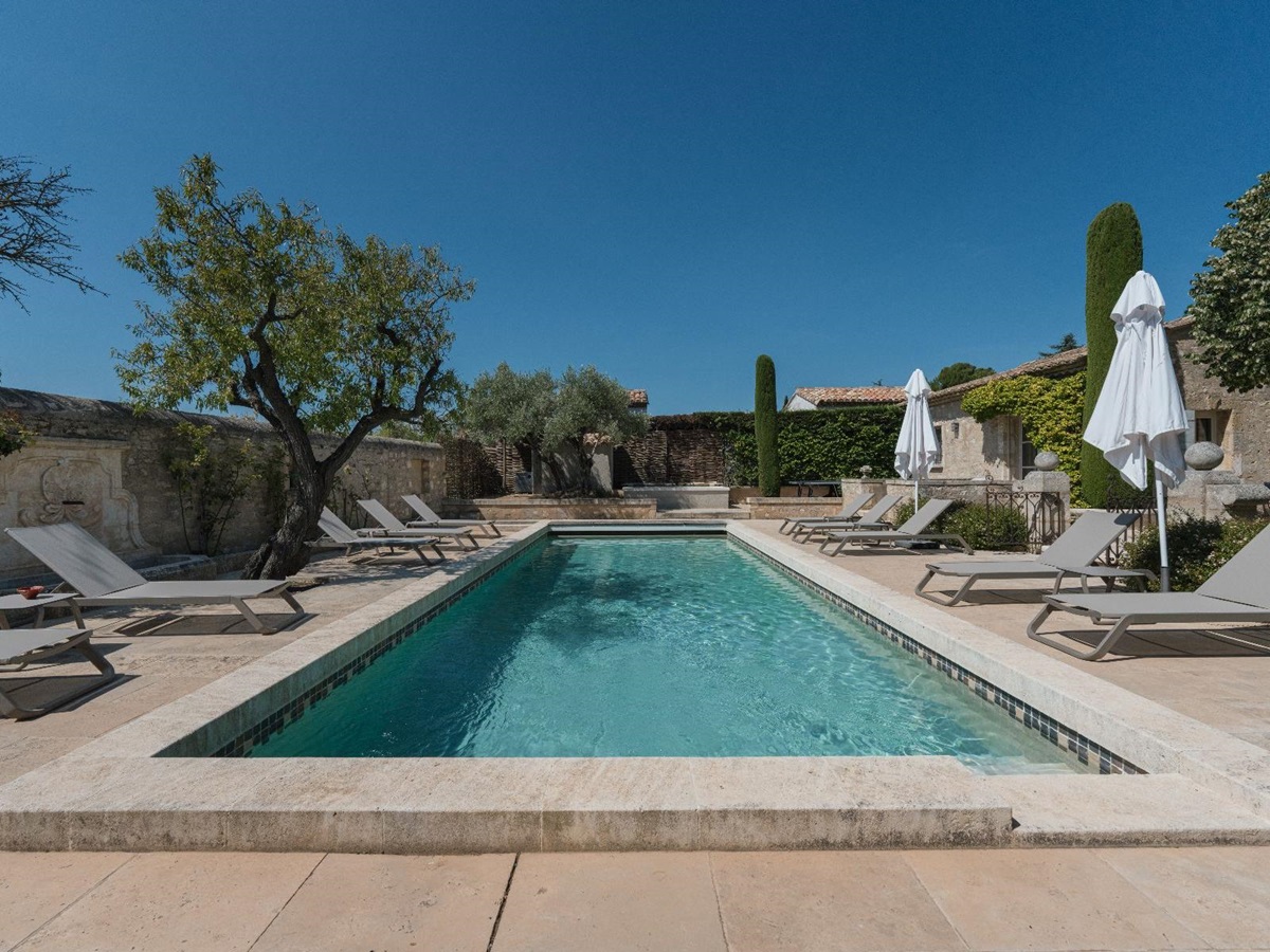 Pool at Villa Elise in Provence, France