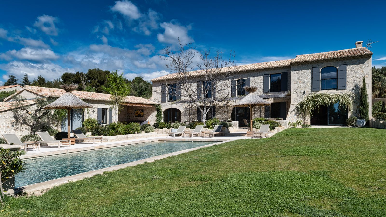 Full Exterior at Villa Les Alpilles in Provence