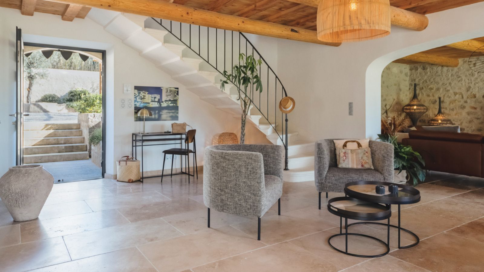 Foyer at Villa Les Alpilles in Provence