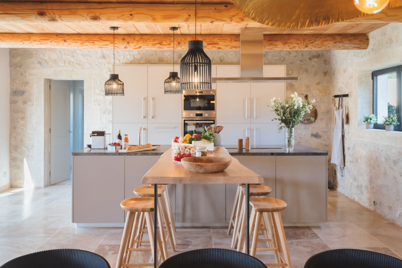Full Kitchen at Villa Les Alpilles in Provence