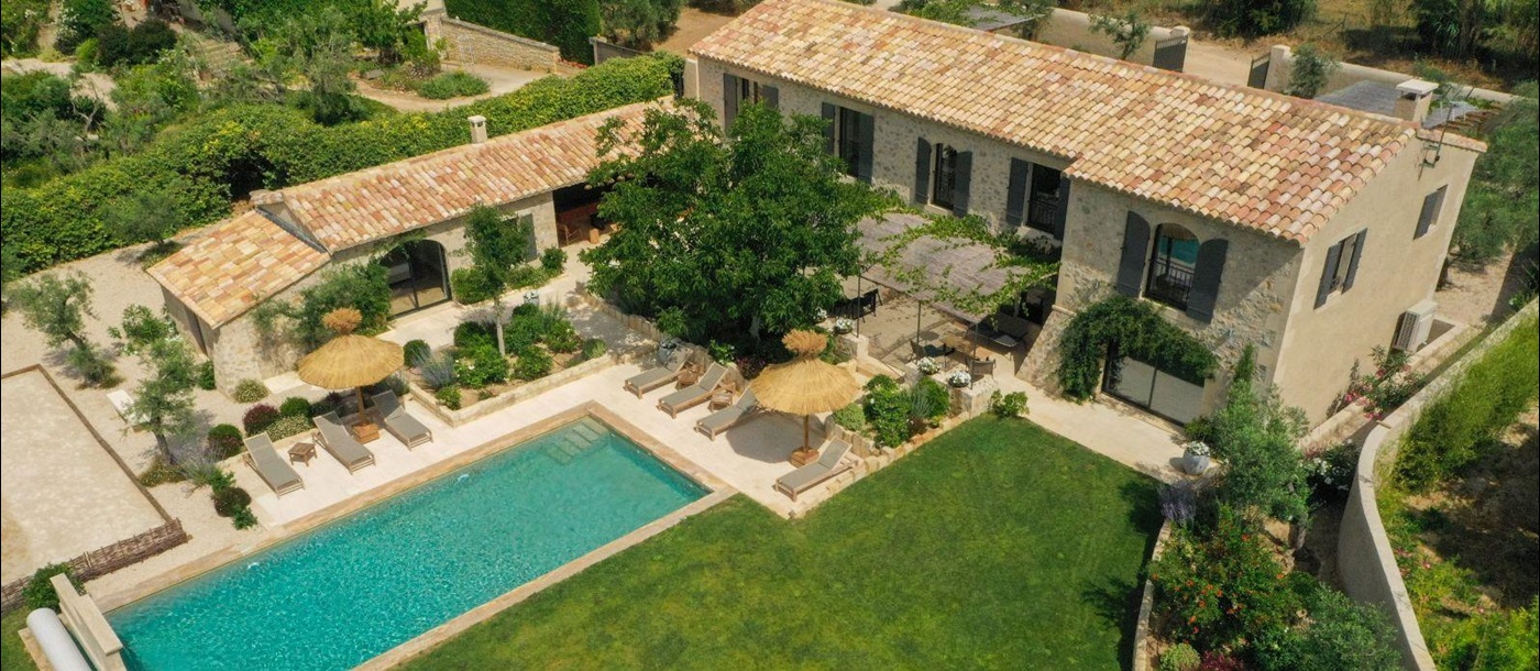 Pool View at Villa Les Alpilles in Provence