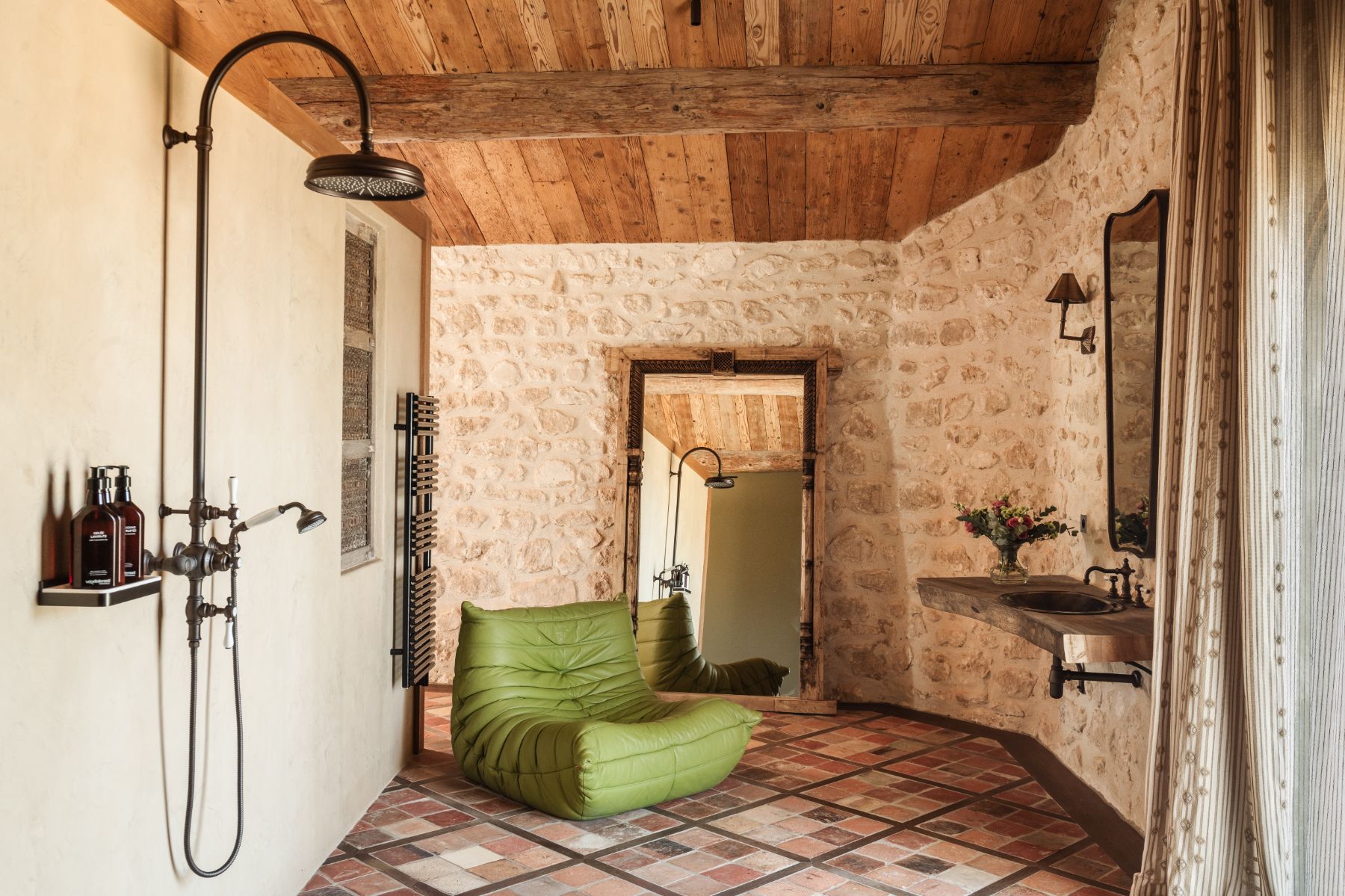 Bathroom One at Villa Mouries in Provence