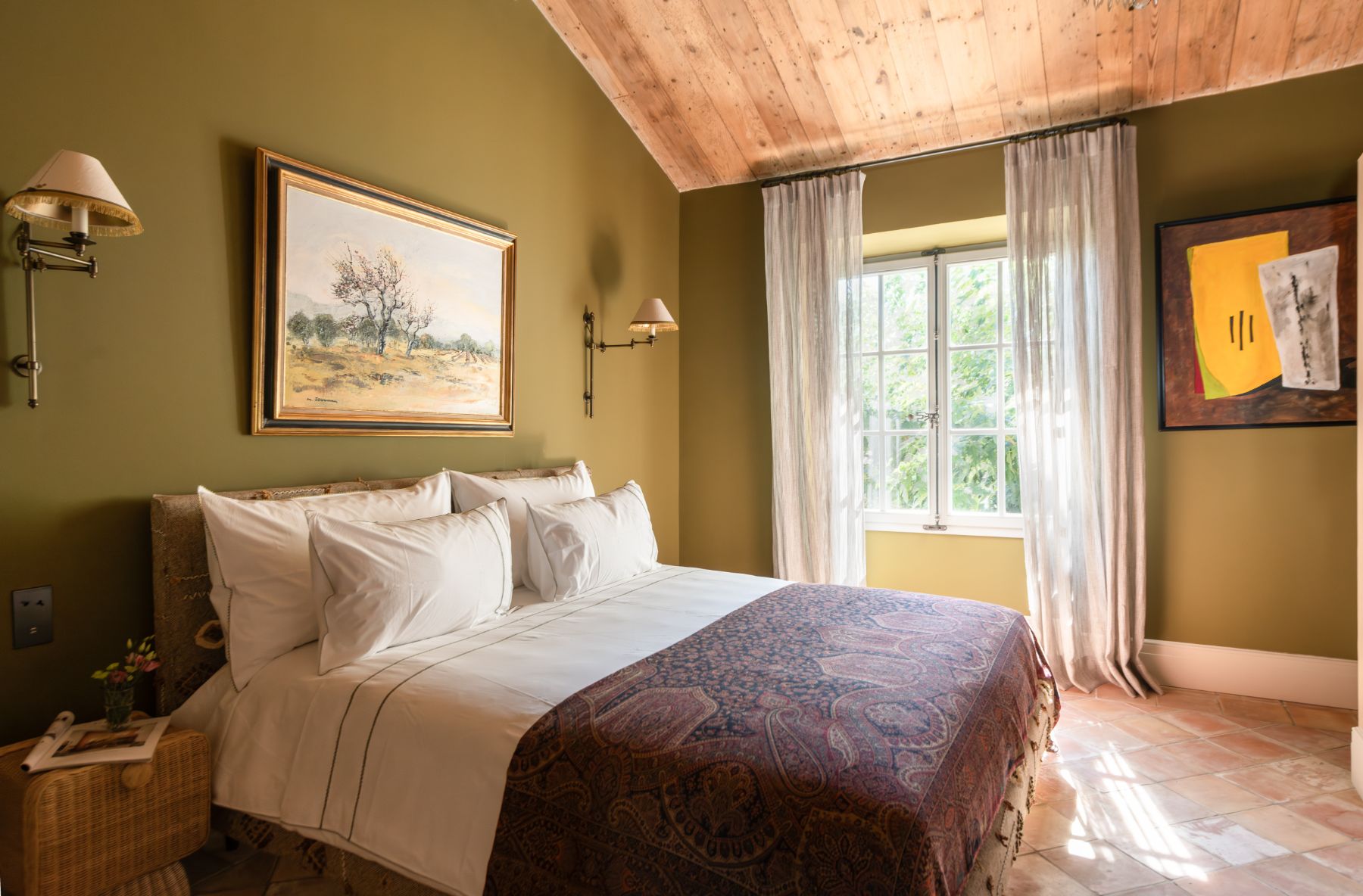 Bedroom 3 at Villa Mouries in Provence