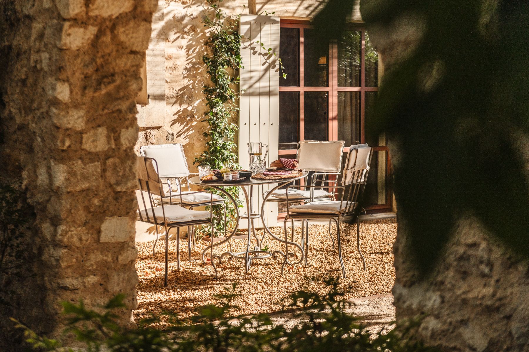 Outdoor Seating at Villa Mouries in Provence
