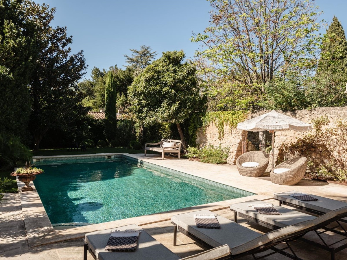 Swimming Pool at Villa Mouries in Provence