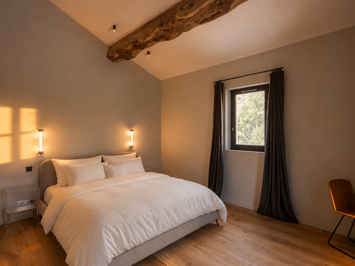 Bedroom at Villa Olivier in Provence