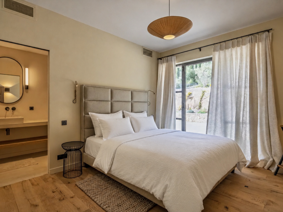 Bedroom at Villa Olivier in Provence