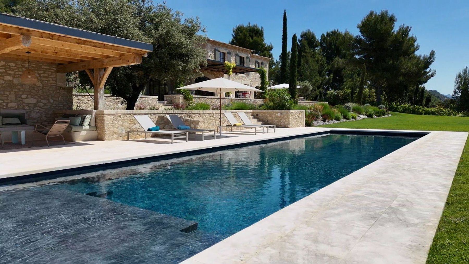 Pool at Villa Olivier in Provence