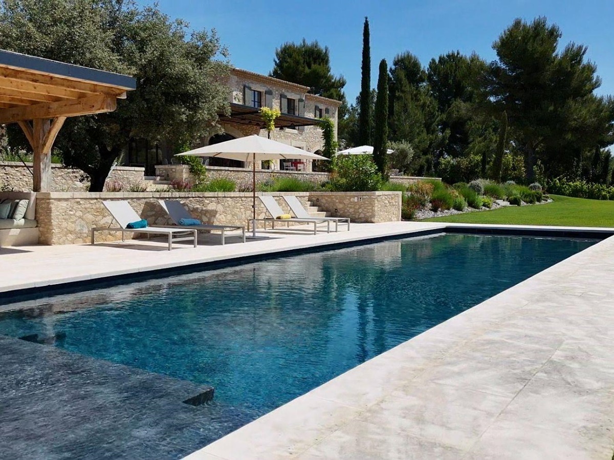 Pool at Villa Olivier in Provence