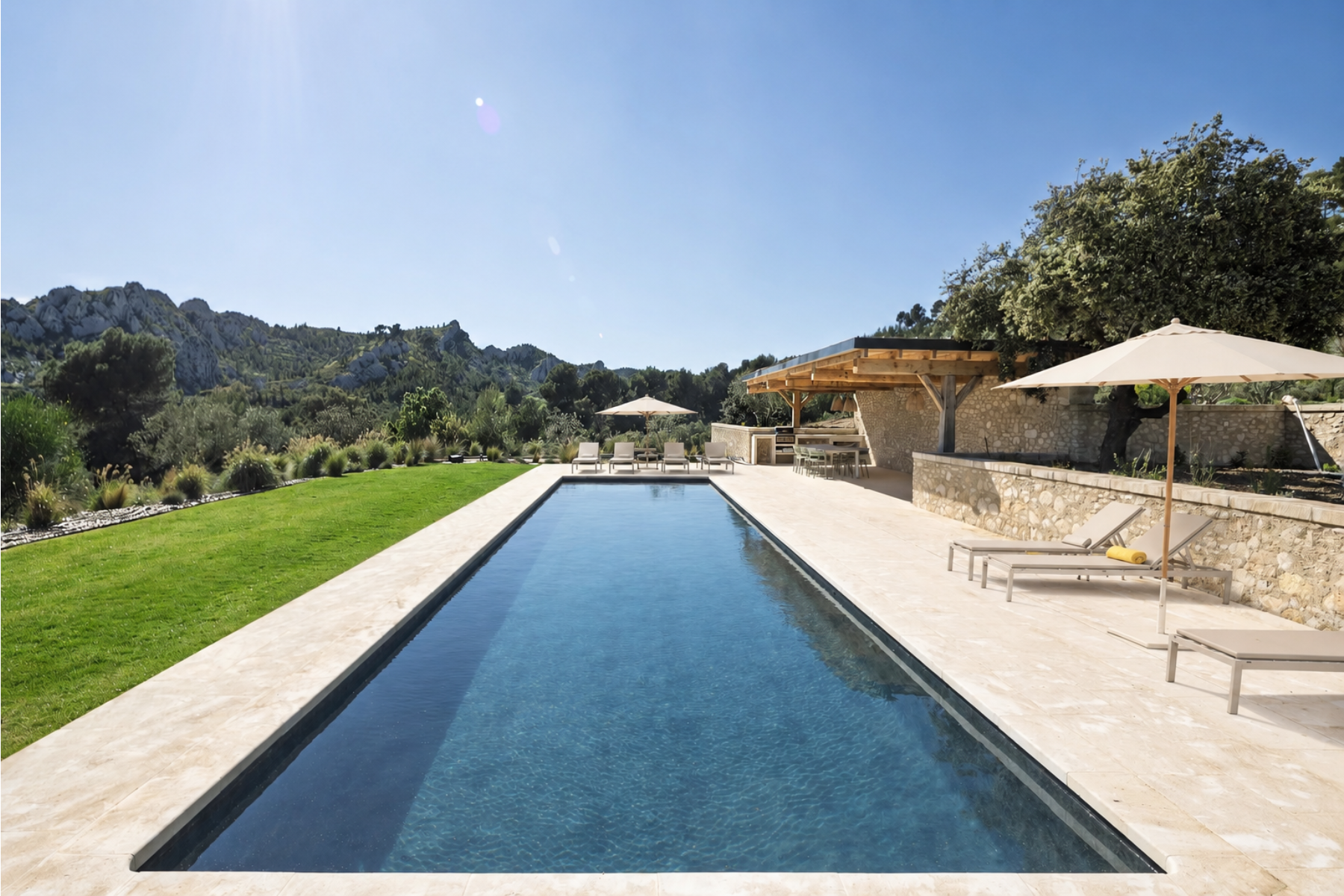 Pool at Villa Olivier in Provence