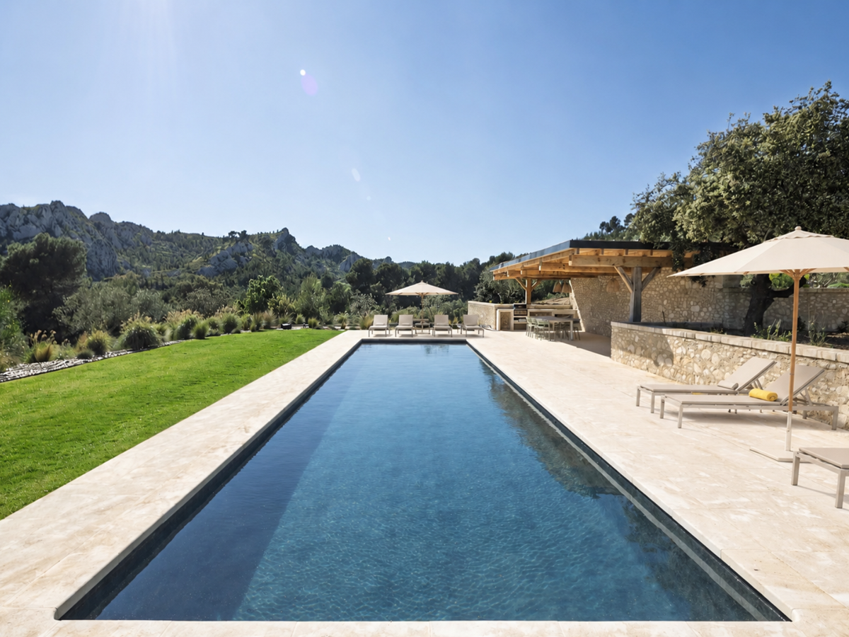 Pool at Villa Olivier in Provence