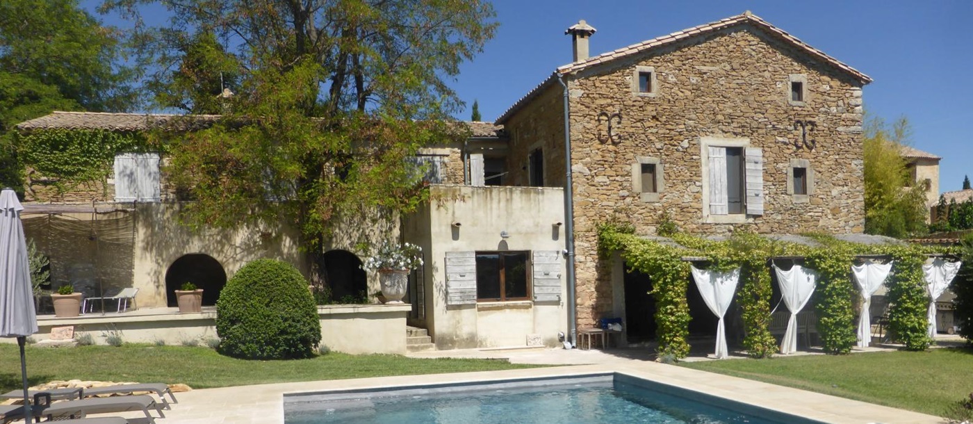 swimming pool of Villa Romaine, Provence