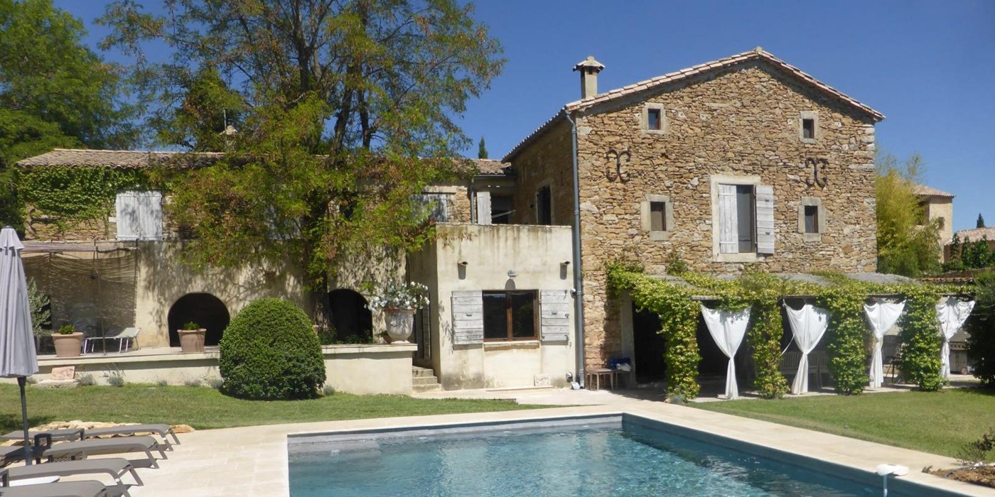 swimming pool of Villa Romaine, Provence
