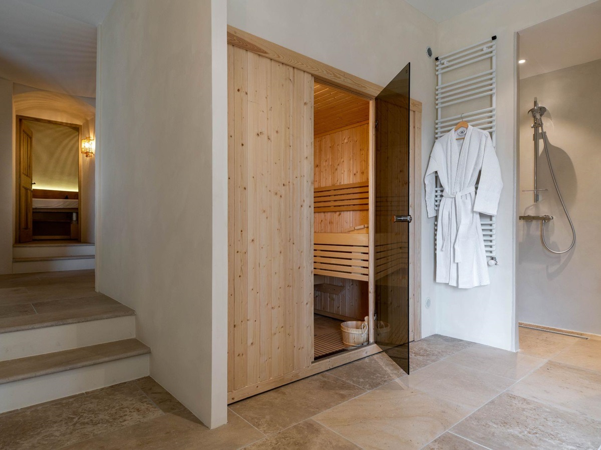 Sauna at Villa Thyme