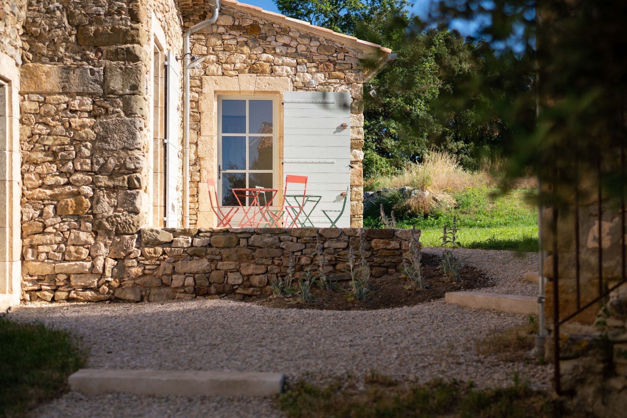 Exterior view of the Spa House at Villa Thyme