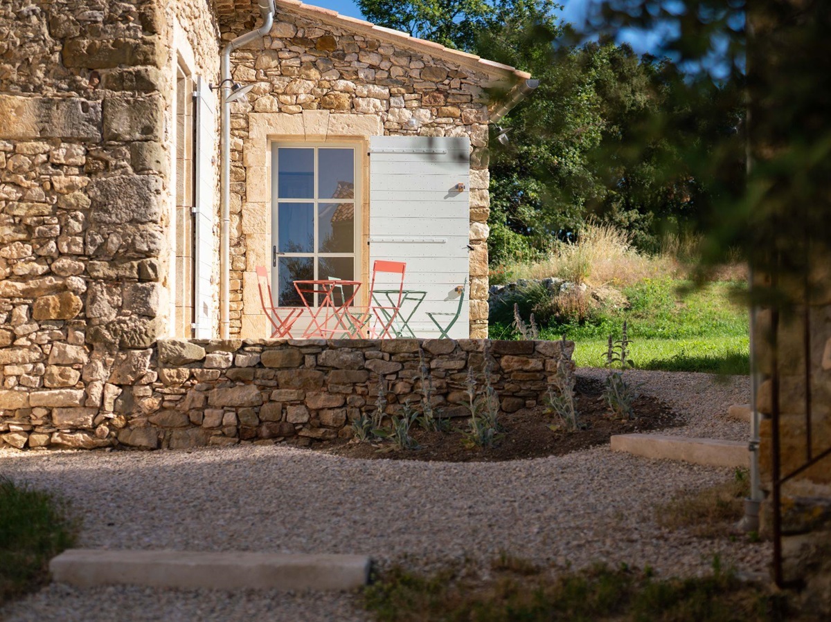 Exterior view of the Spa House at Villa Thyme