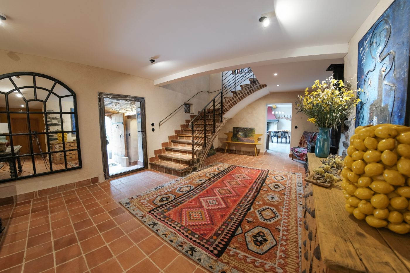Foyer at Castelnou in South West France