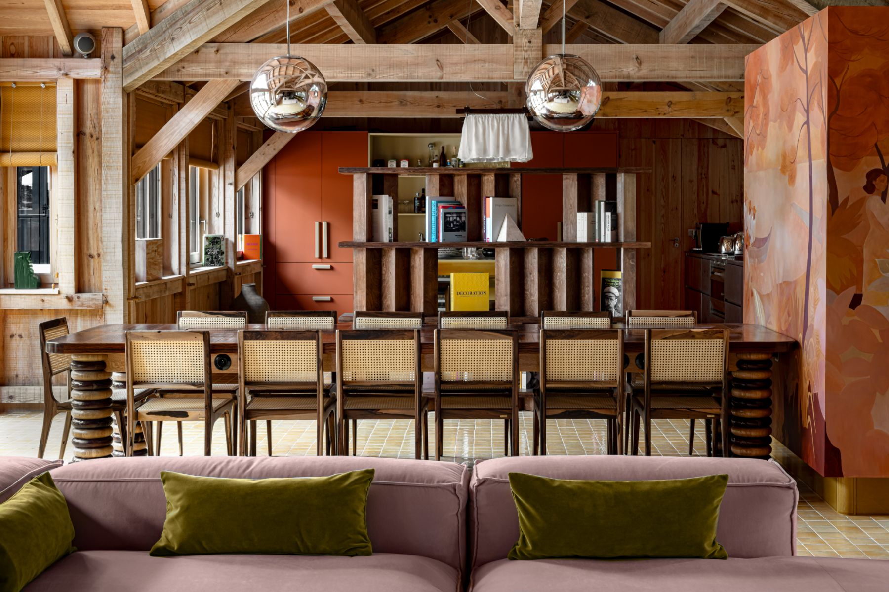Dining Room at La Cabane du Ferret in Cap Ferret, South West France