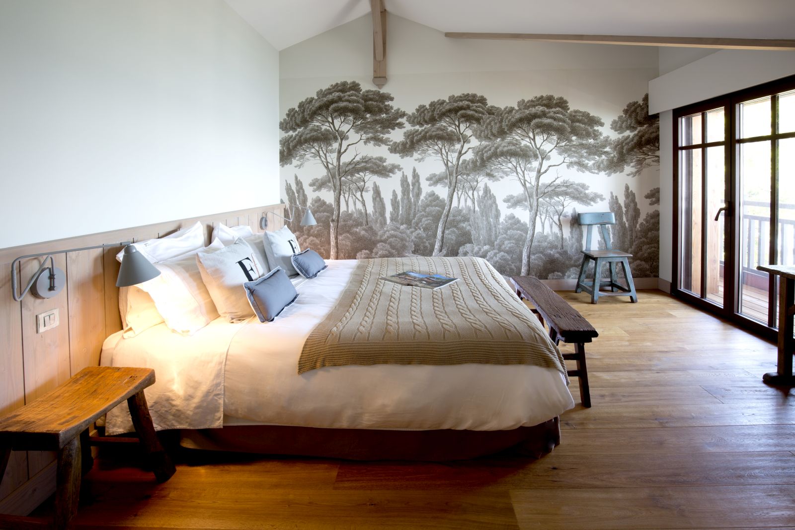 a bedroom at the villa
