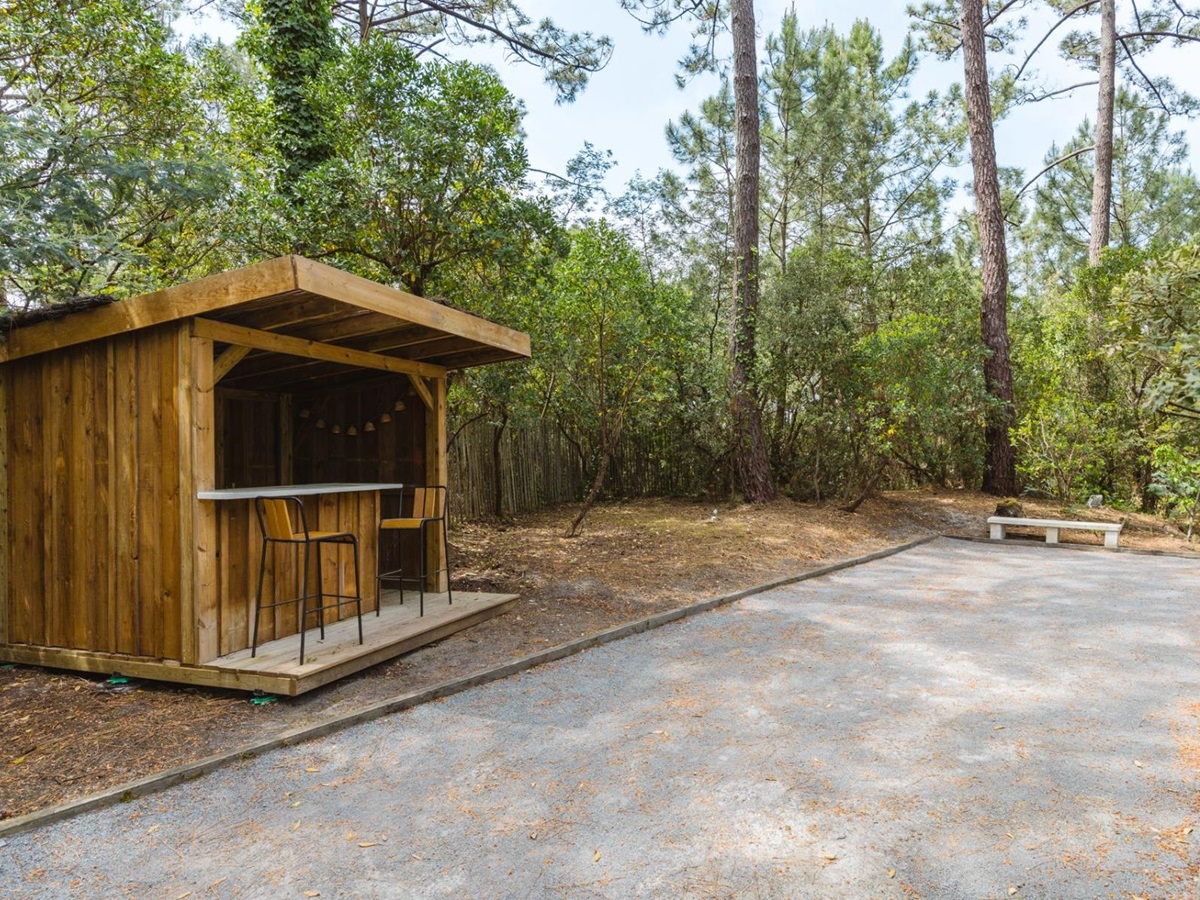 Boules pitch at Villa de L'Herbe in South West France