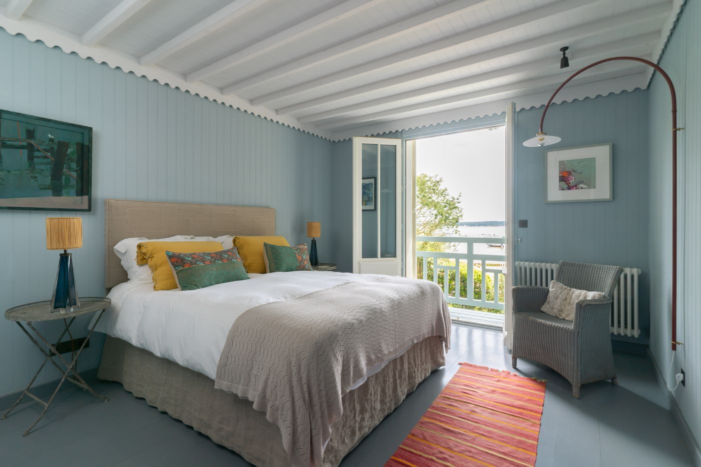 Bedroom Two at Villa Isabelle in South West France