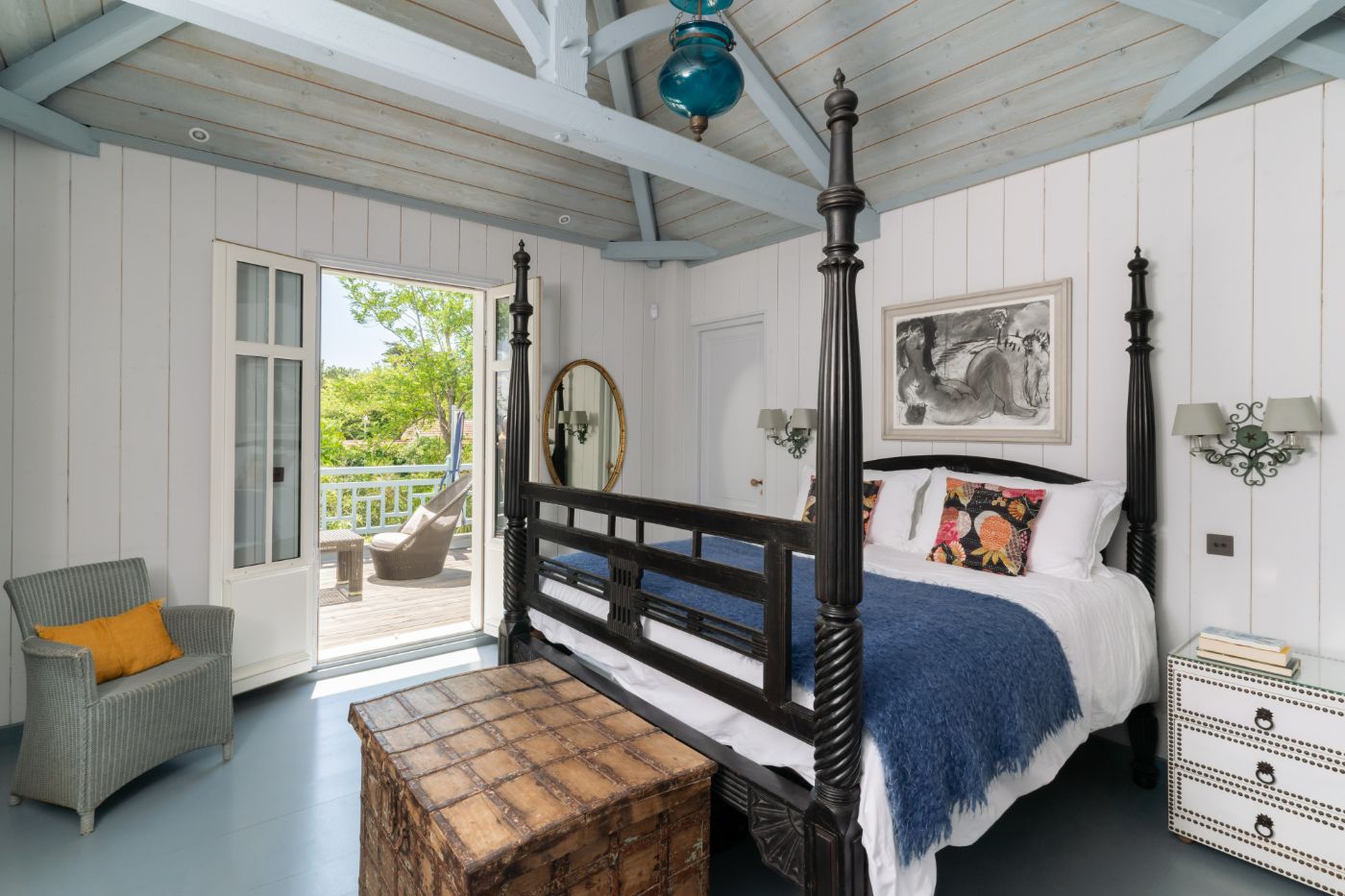 Bedroom 3 at Villa Isabelle in South West France