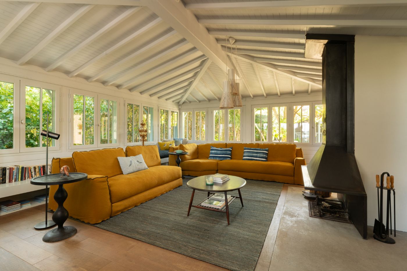 Living Room at Villa Isabelle in South West France