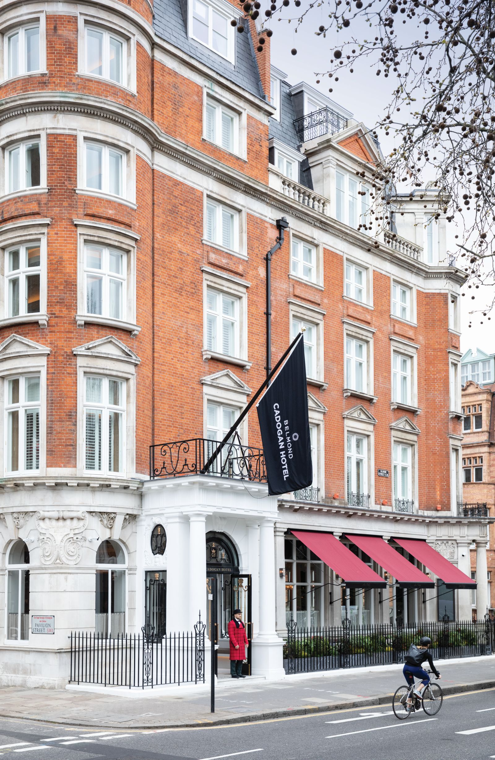 Exterior of the Belmond Cadogan Hotel in London