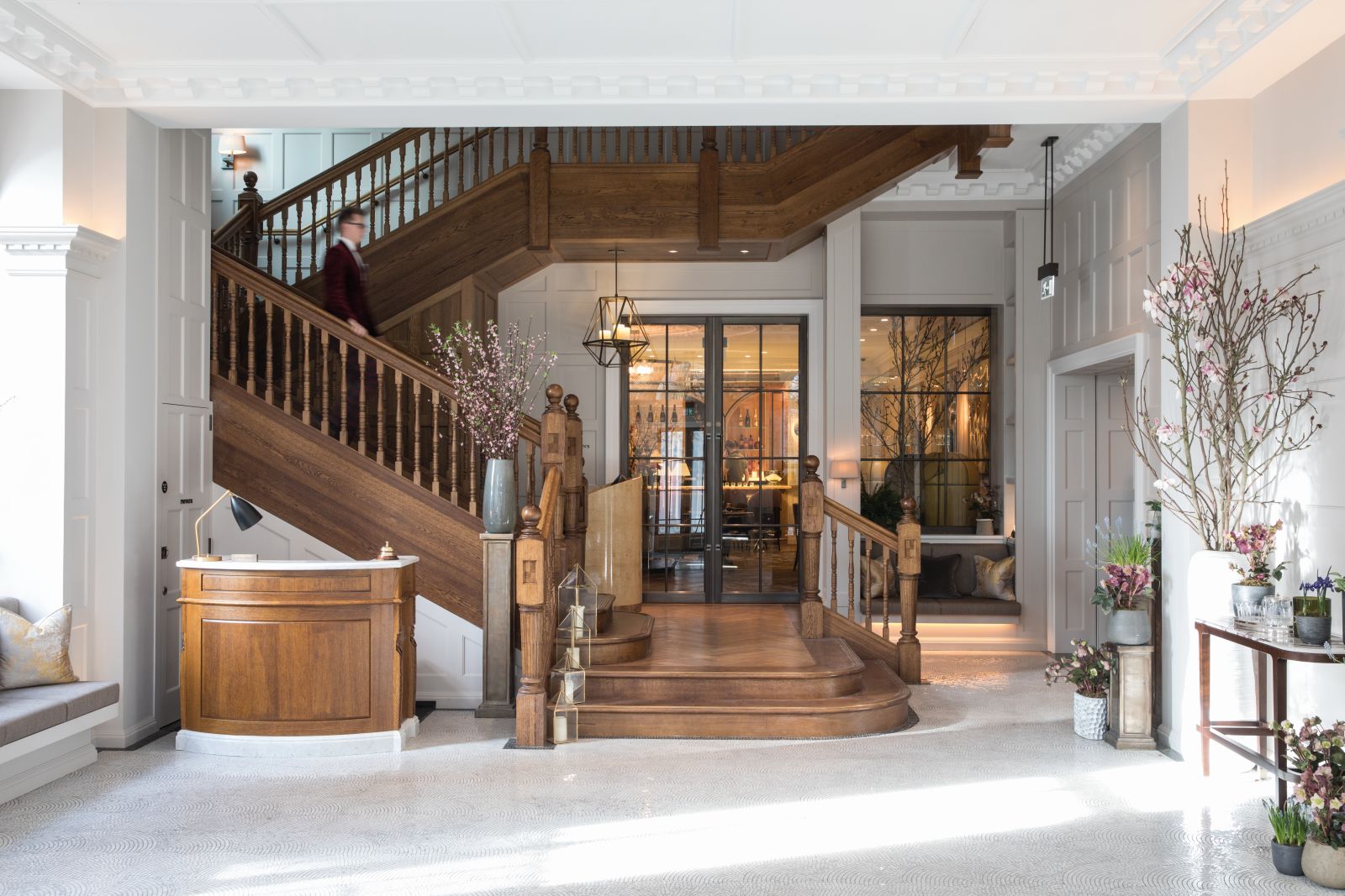 Interiors of the Belmond Cadogan Hotel in London